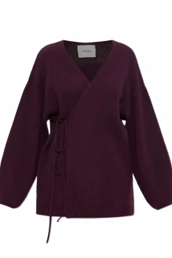 Lisa Yang PURPLE Cardigan "Laurina"