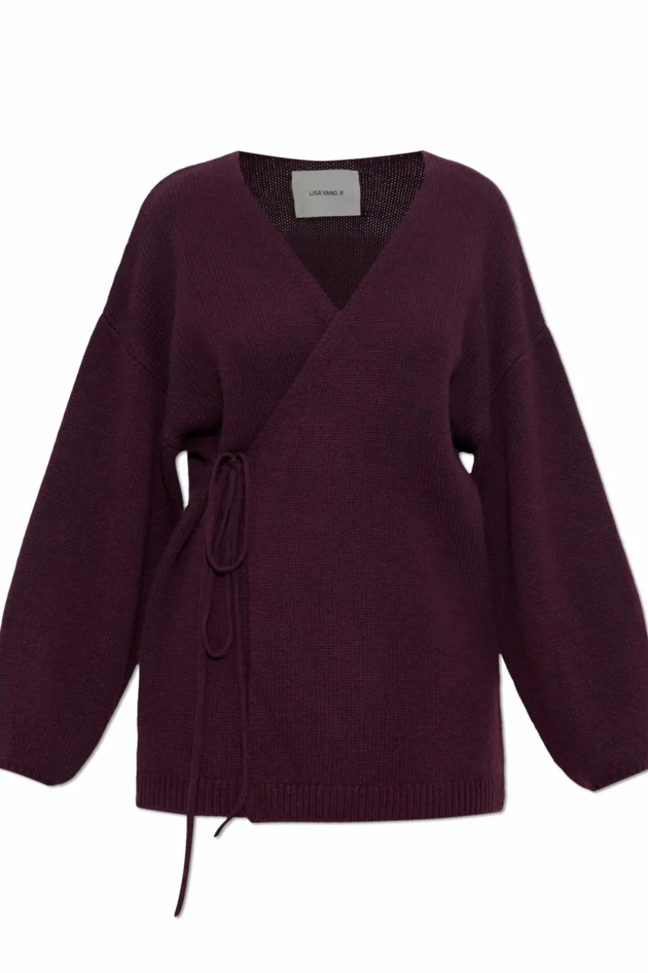 Lisa Yang PURPLE Cardigan "Laurina"