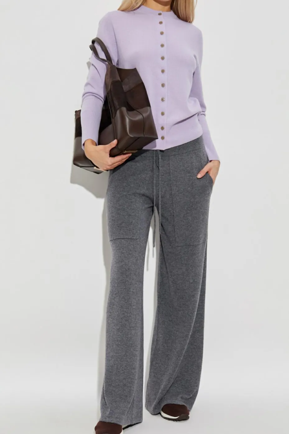 Lisa Yang PURPLE Cardigan "Nellia"