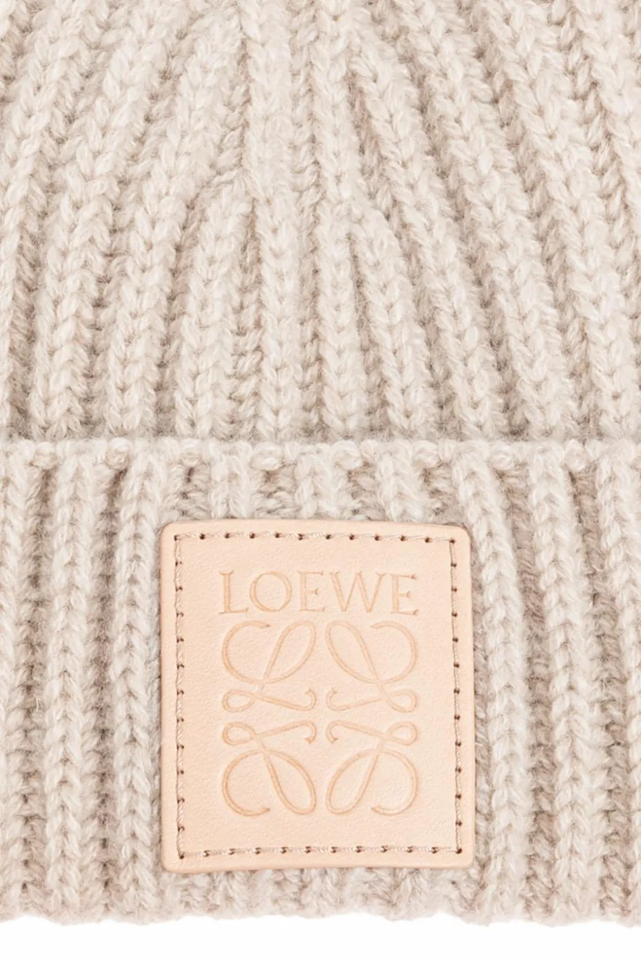 Loewe beige Cashmere hat