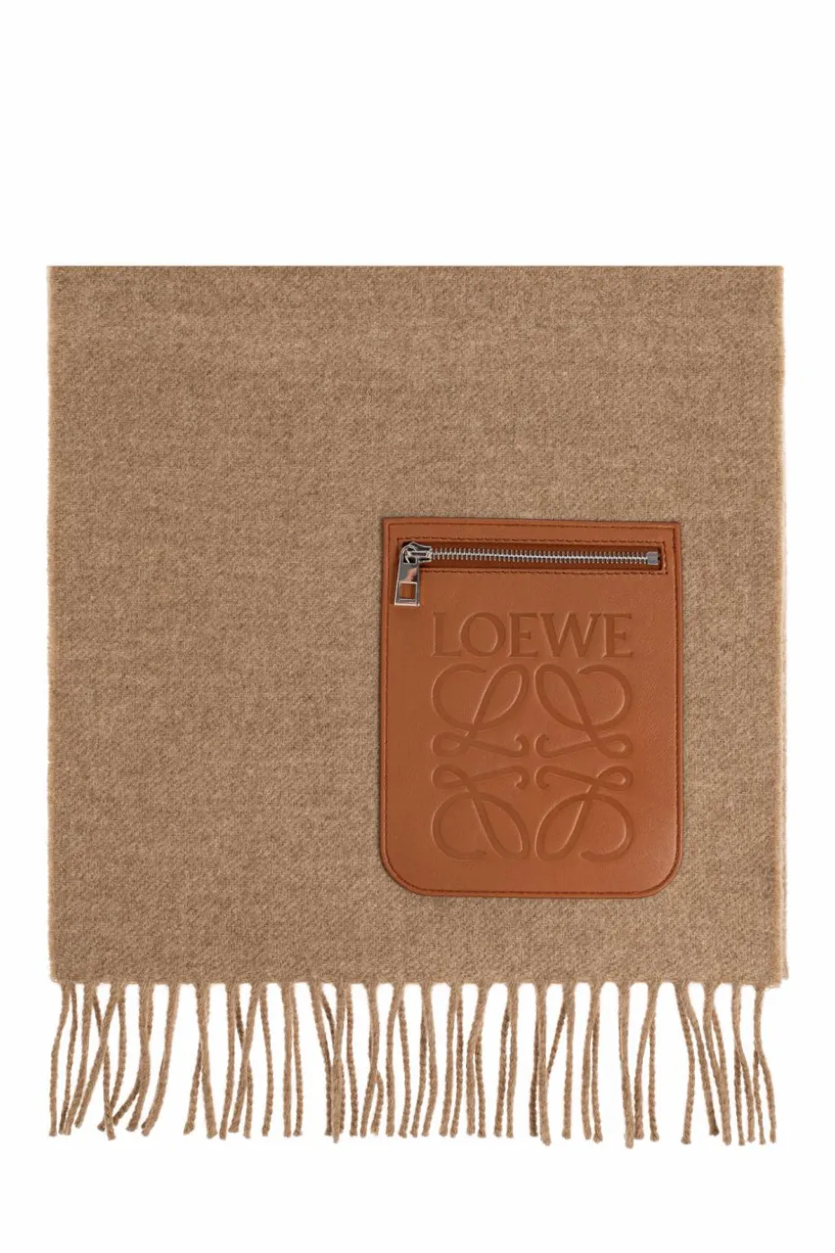 Loewe beige Scarf with pocket
