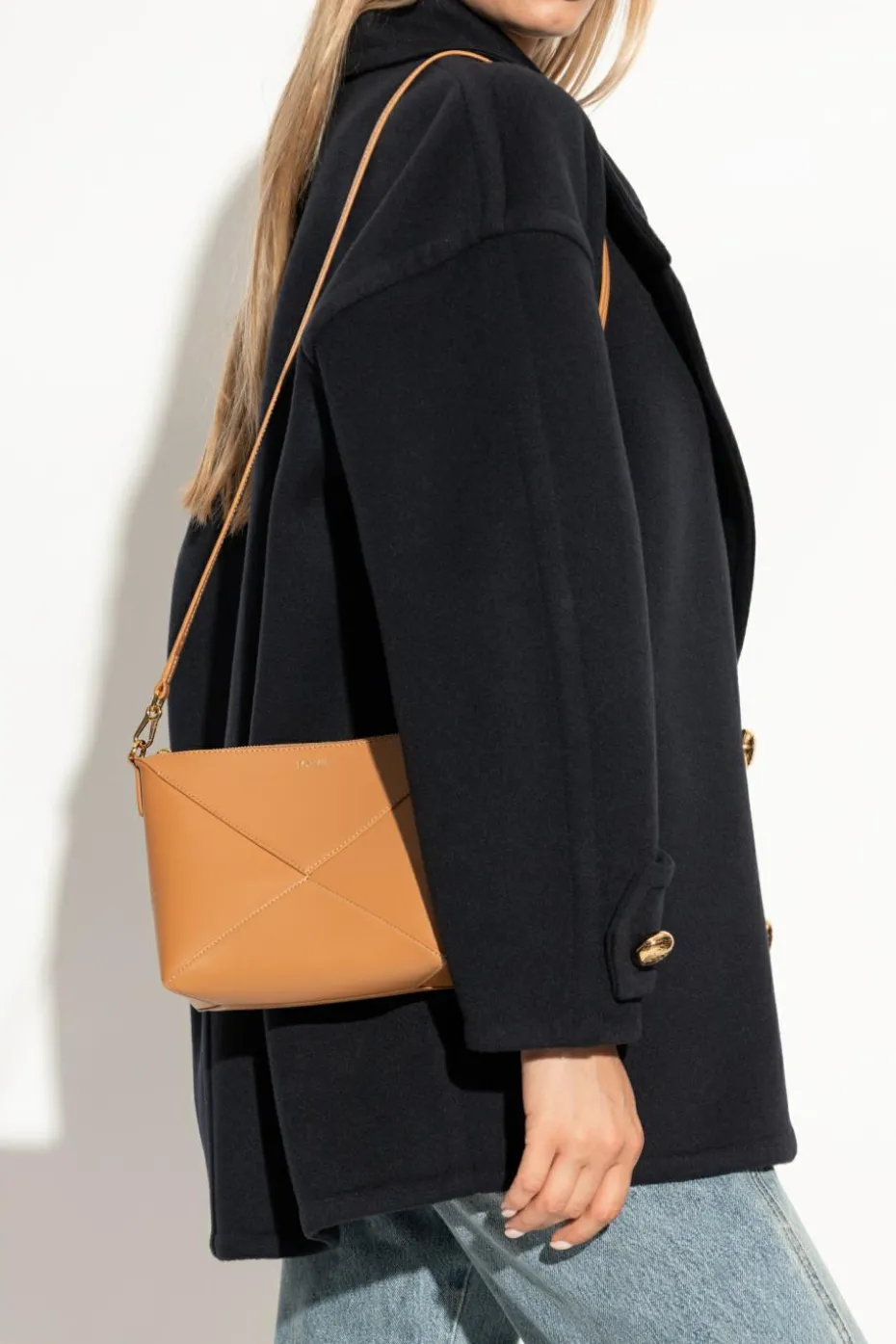 Loewe beige Shoulder Bag Puzzle Fold