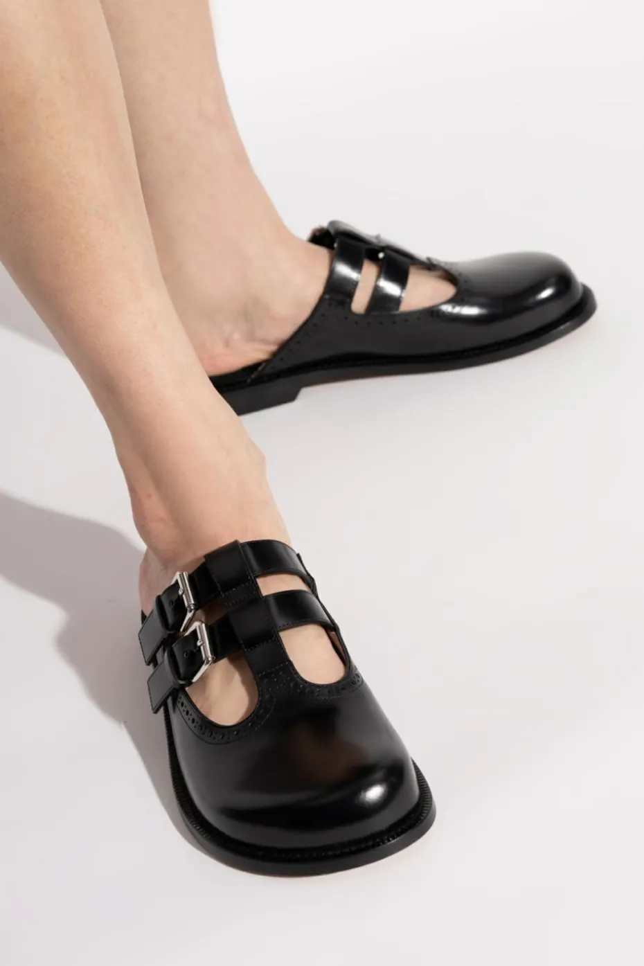 Loewe BLACK Campo Sandals