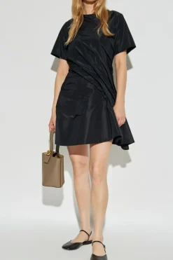 Loewe BLACK Dress with decorative draping