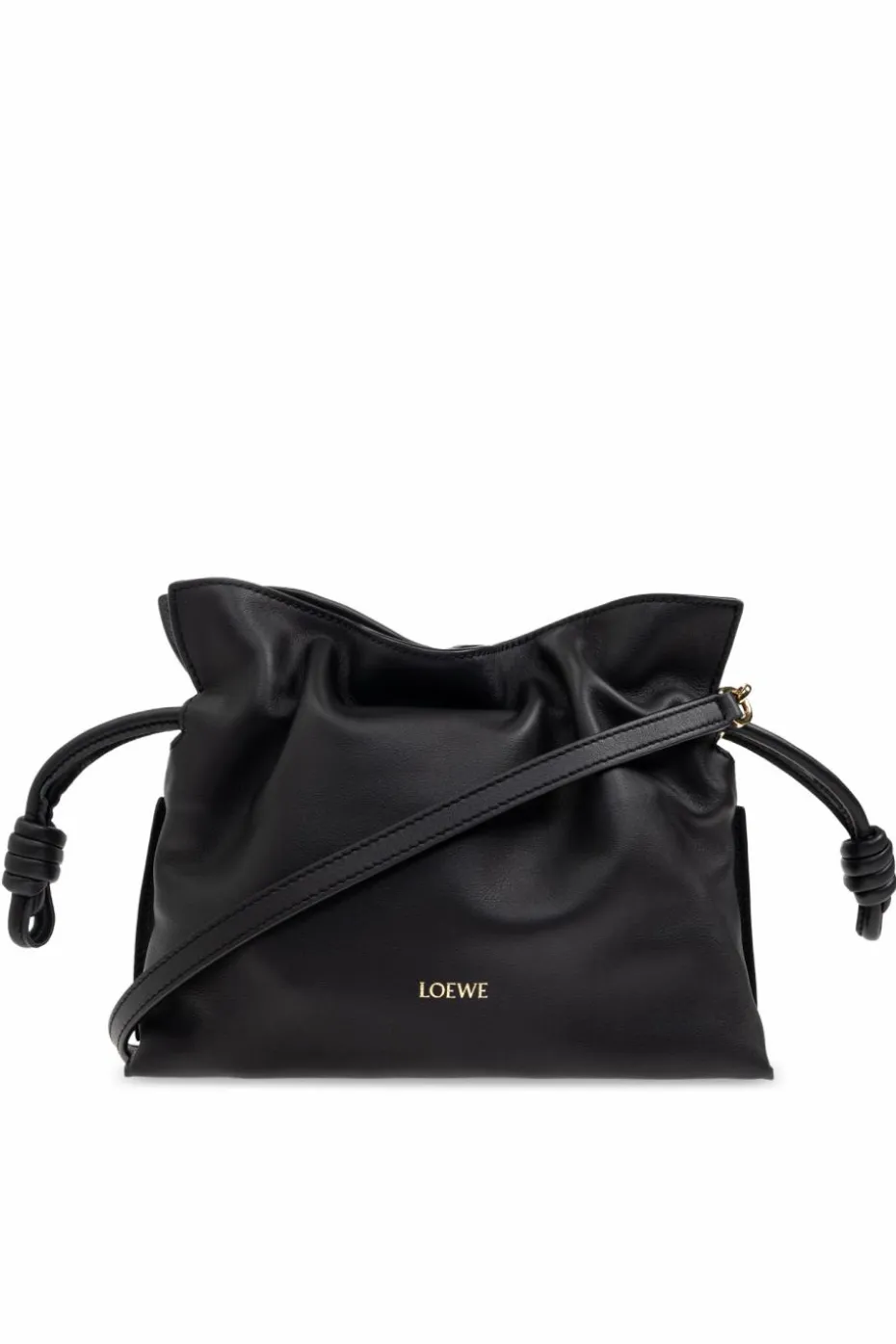 Loewe BLACK Handbag `Flameno Medium`