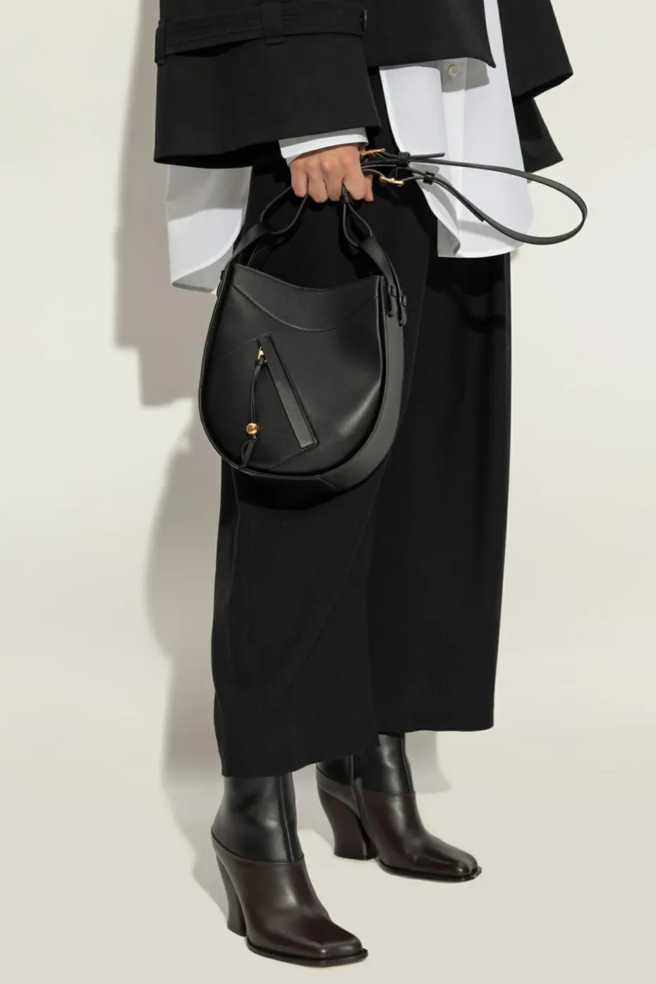 Loewe BLACK Handbag Hammlock Slice