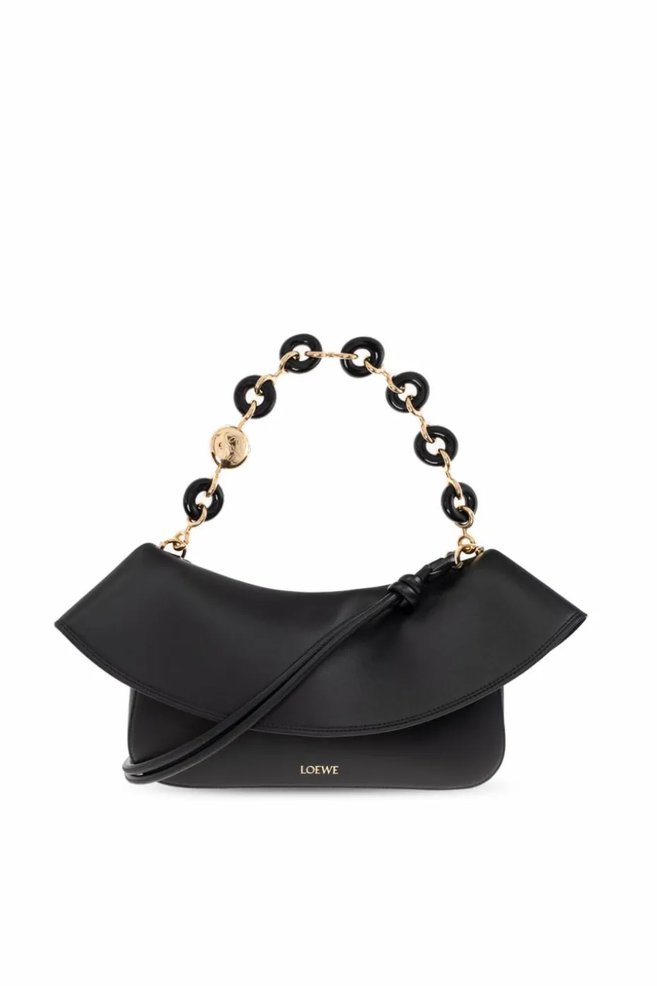 Loewe BLACK Handbag "Medium Ola"