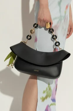 Loewe BLACK Handbag "Medium Ola"