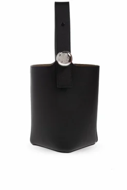 Loewe BLACK Handbag "Pebble Mini"