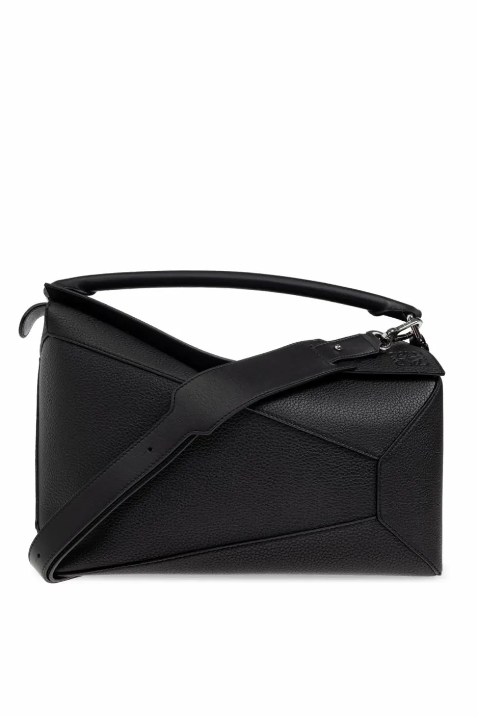 Loewe BLACK Handbag "Puzzle Edge New Large"
