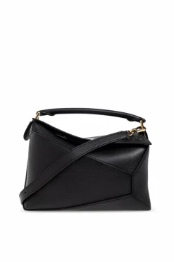 Loewe BLACK Handbag "Puzzle Small"