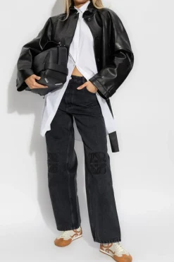 Loewe BLACK Jeans with logo