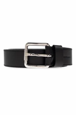 Loewe BLACK Leather belt