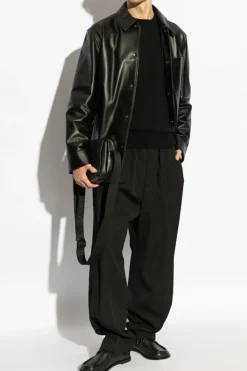 Loewe BLACK Leather shirt