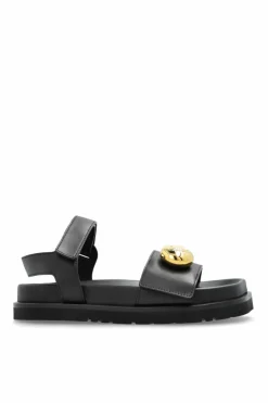 Loewe BLACK Sandals `Pebble`