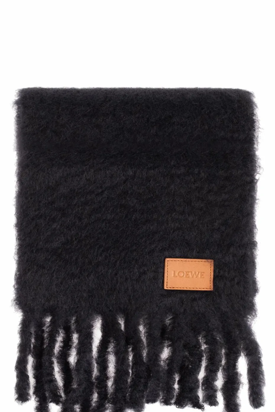 Loewe BLACK Scarf with logo