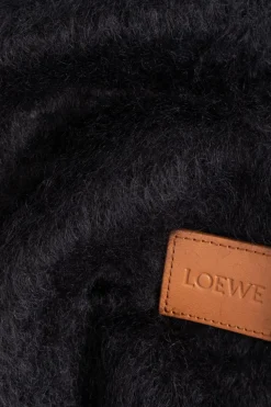 Loewe BLACK Scarf with logo