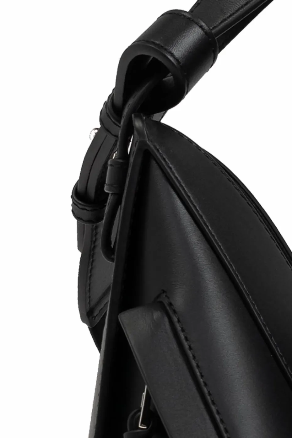Loewe BLACK Shoulder bag Hammock Compact