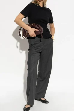 Loewe BLACK Top with decorative draping