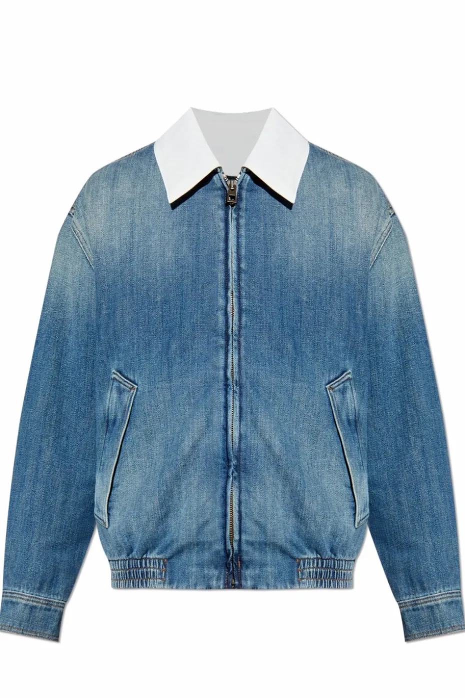 Loewe BLUE Denim jacket with collar