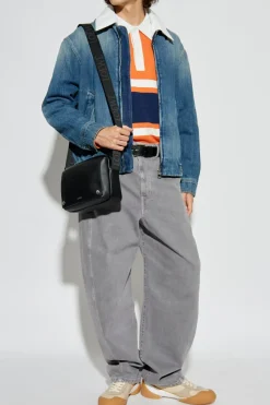 Loewe BLUE Denim jacket with collar