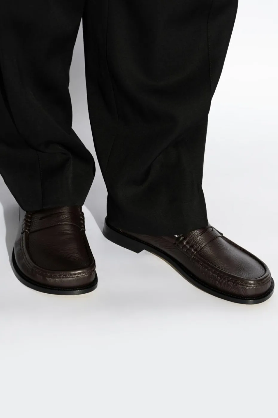 Loewe BROWN Campo loafers shoes