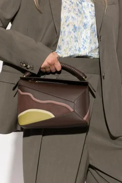 Loewe BROWN Handbag "Puzzle Small"