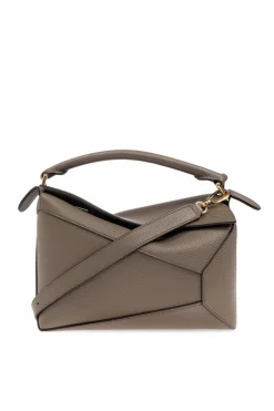 Loewe BROWN Handbag `Small Puzzle`