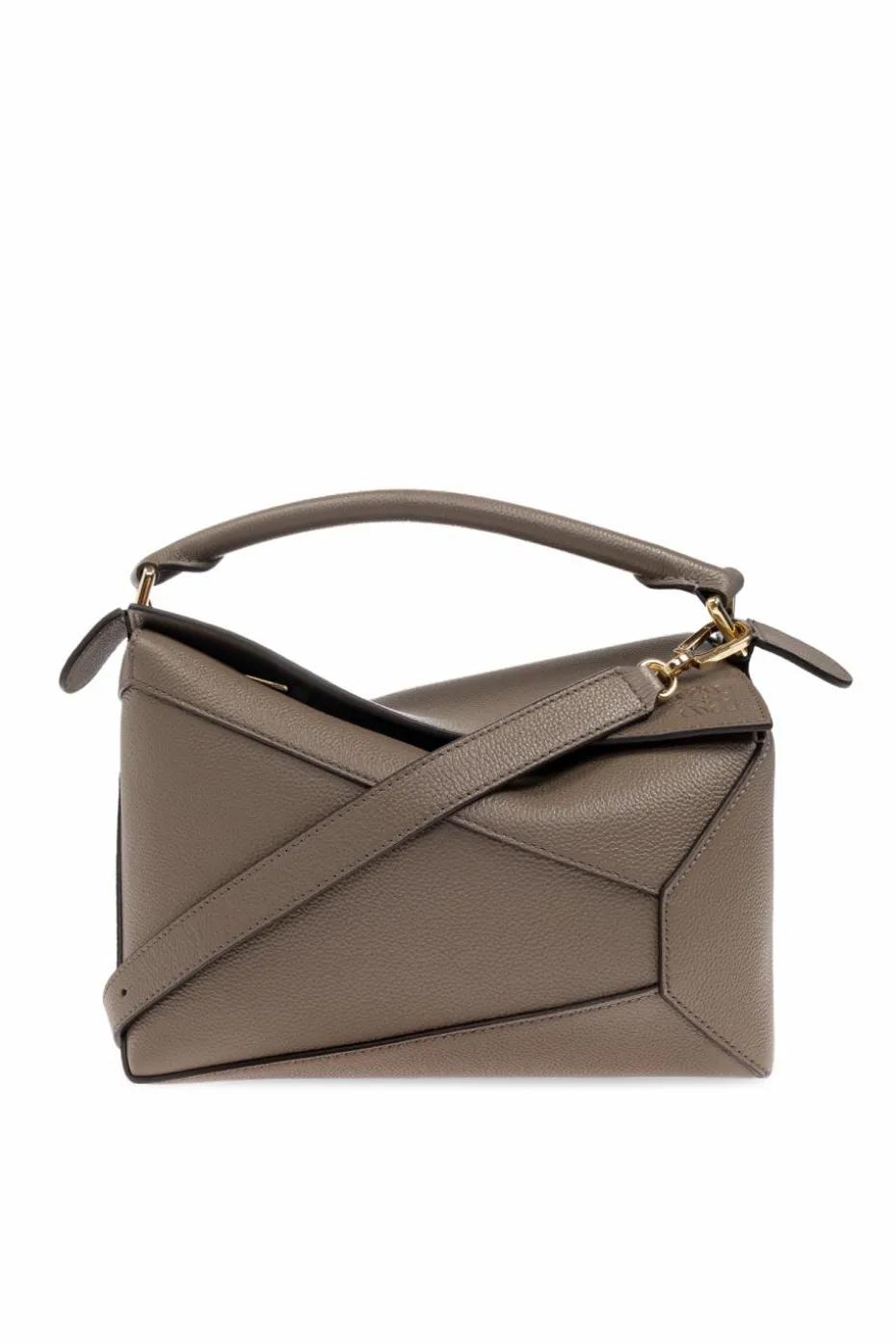 Loewe BROWN Handbag `Small Puzzle`