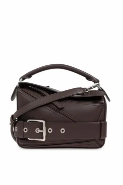 Loewe BROWN Handbag `Small Puzzle`