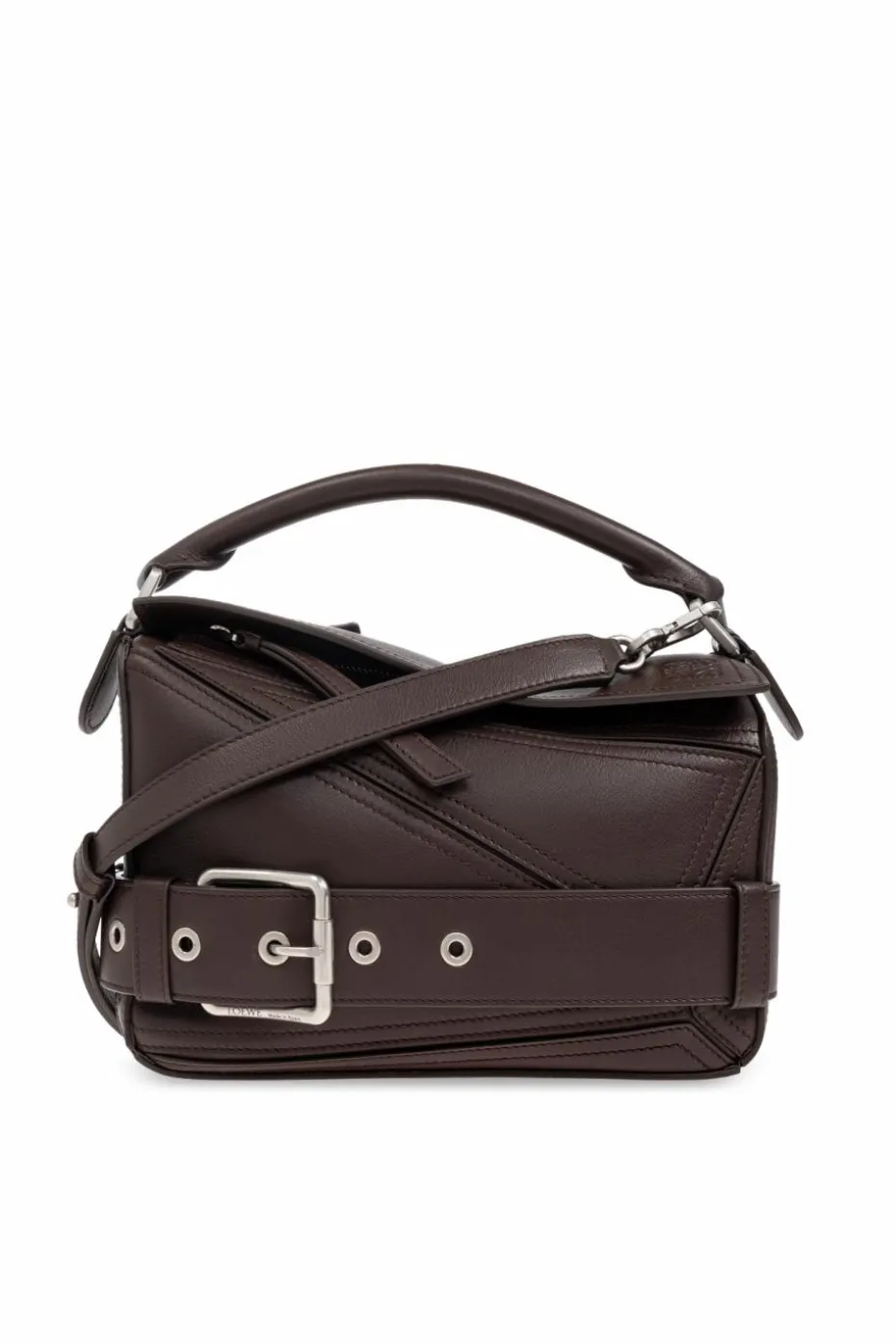 Loewe BROWN Handbag `Small Puzzle`
