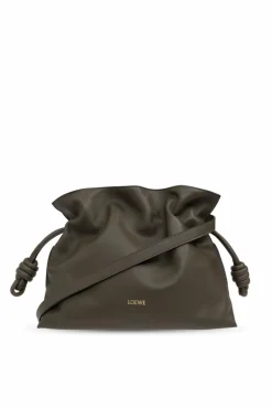 Loewe GREEN āFlamencoā Shoulder Bag