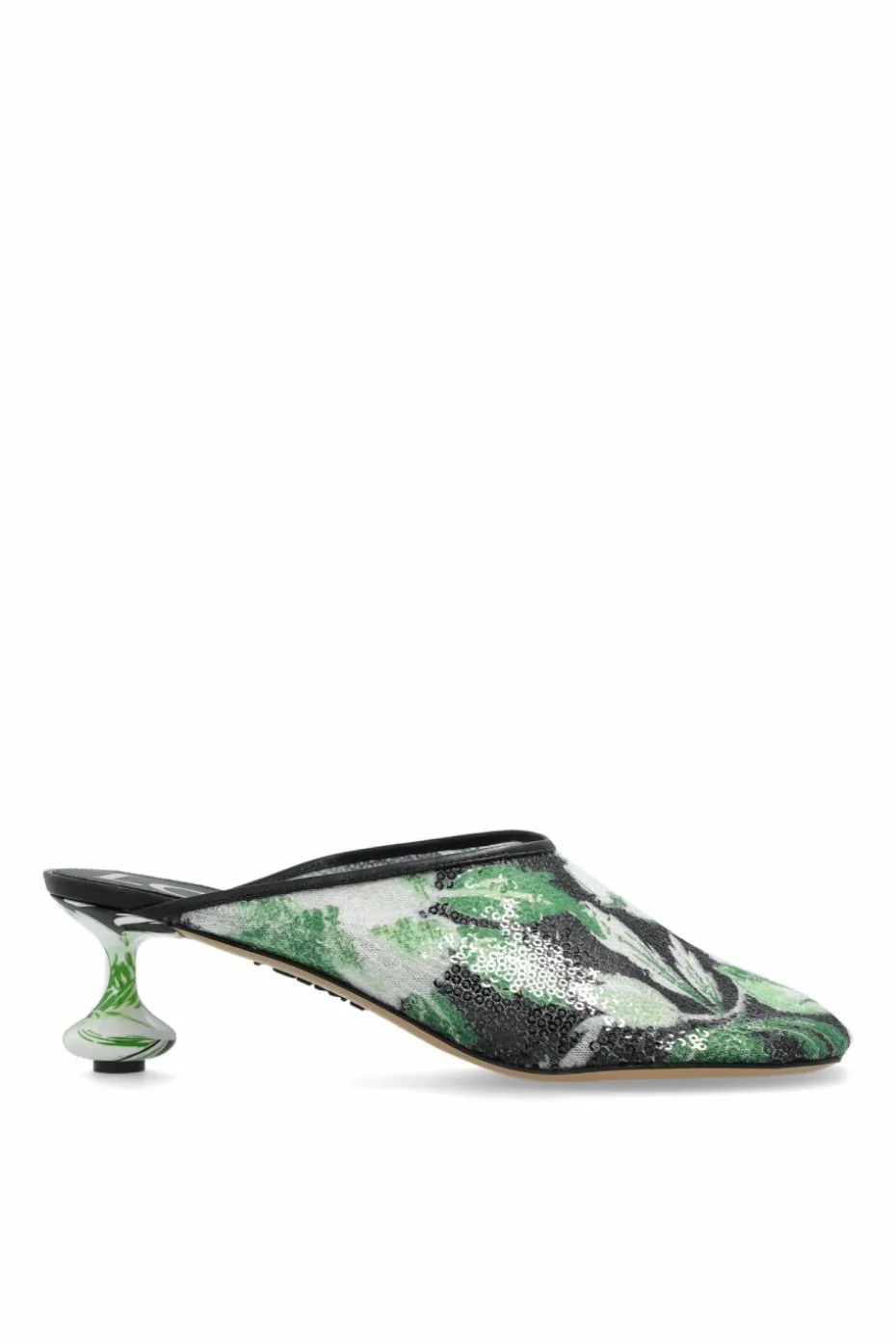 Loewe GREEN Heeled mules Toy