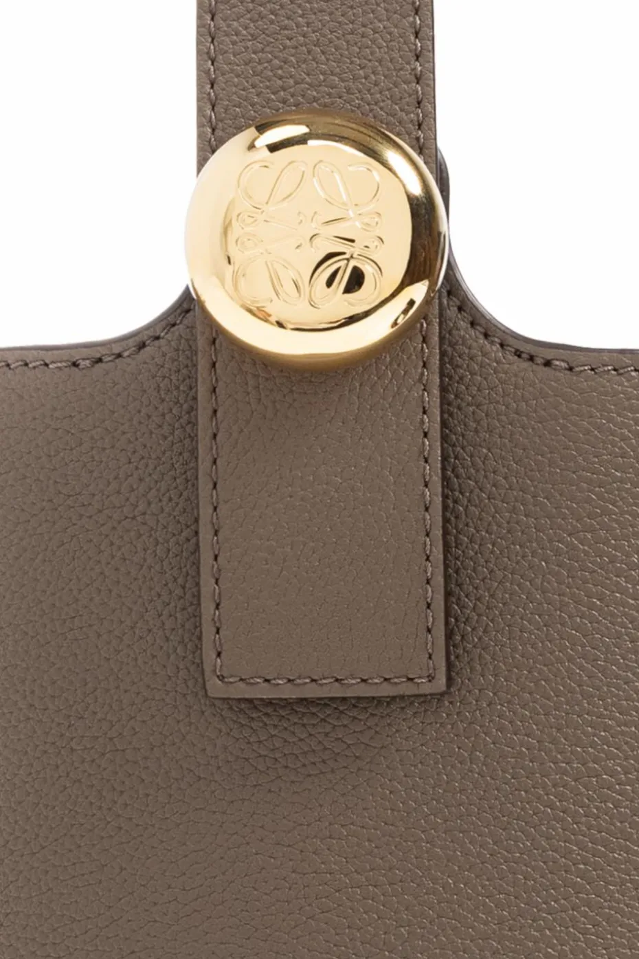 Loewe GREY Handbag "Pebble Mini"