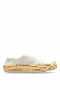 Loewe GREY Suede shoes `Rio`