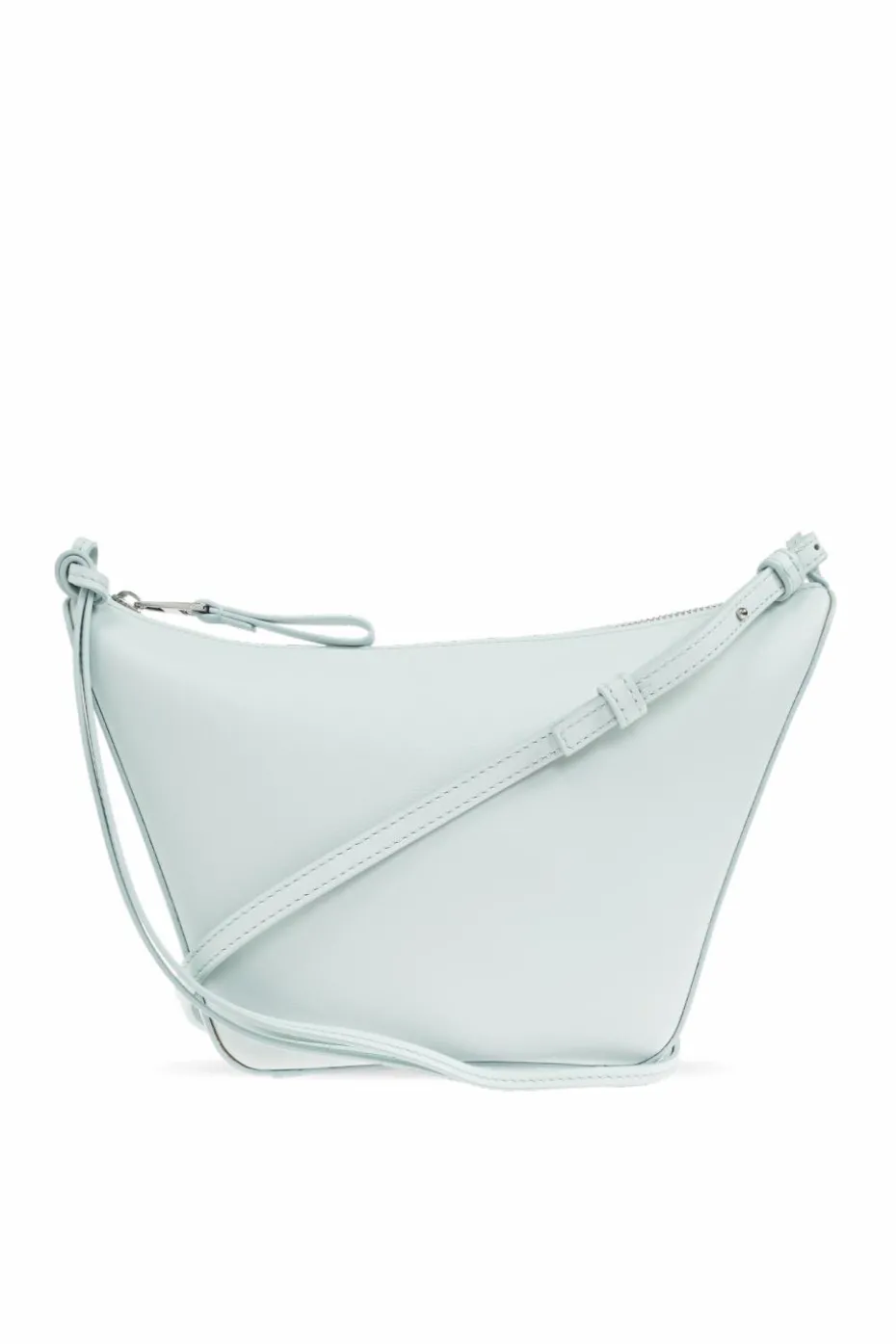 Loewe light blue Leather bag "Mini Hammock"