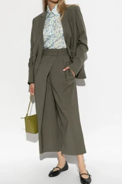 Loewe light blue Shirt with floral motif