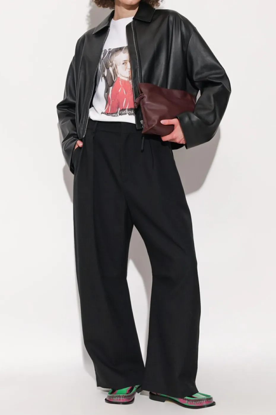 Loewe WHITE Oversize type T-shirt
