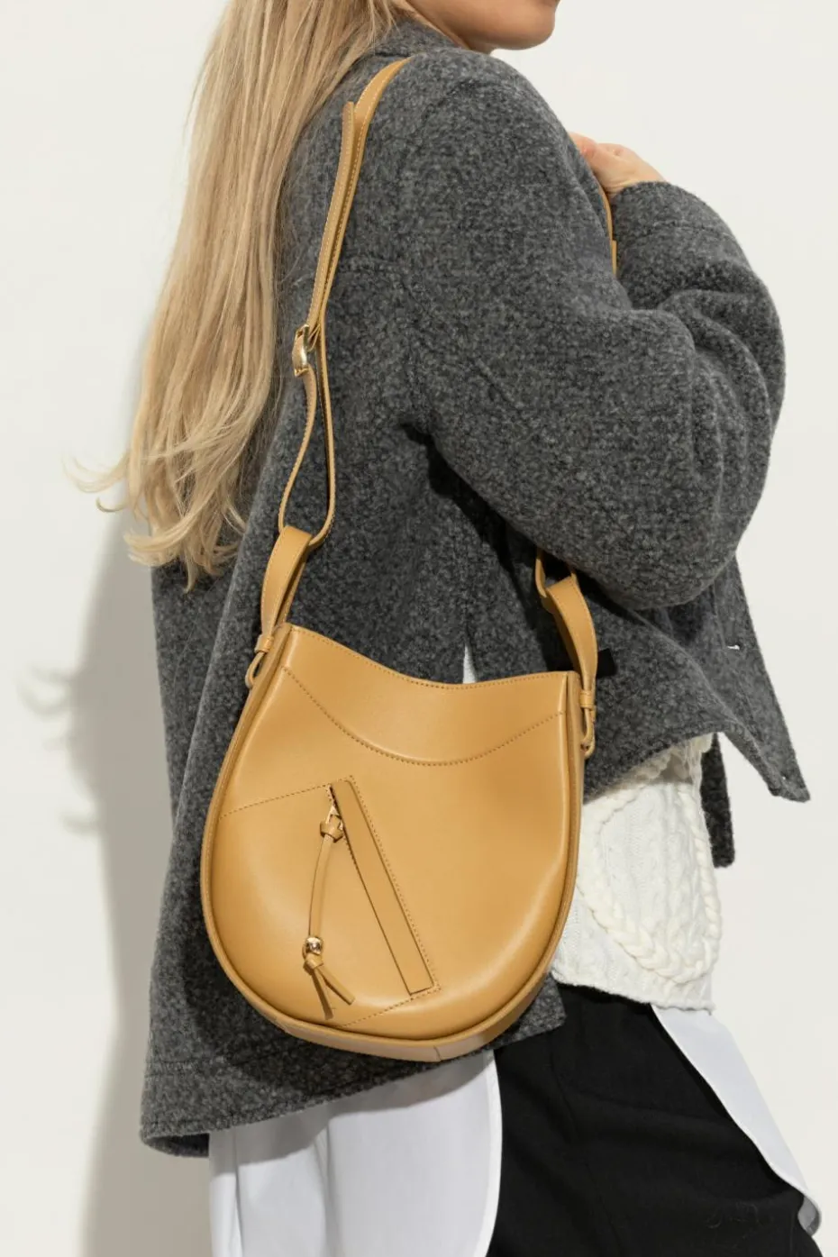 Loewe YELLOW Handbag Hammlock Slice