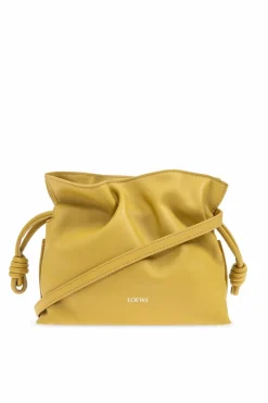 Loewe YELLOW Shoulder bag "Mini Flamenco"