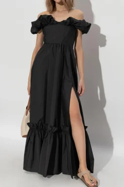 LoveShackFancy BLACK Ferra dress