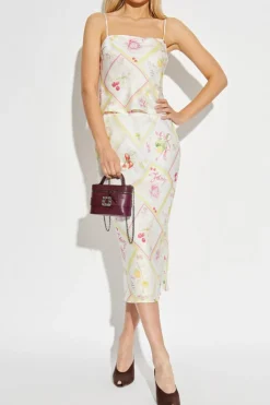 LoveShackFancy MULTICOLOUR Top "Cabi"
