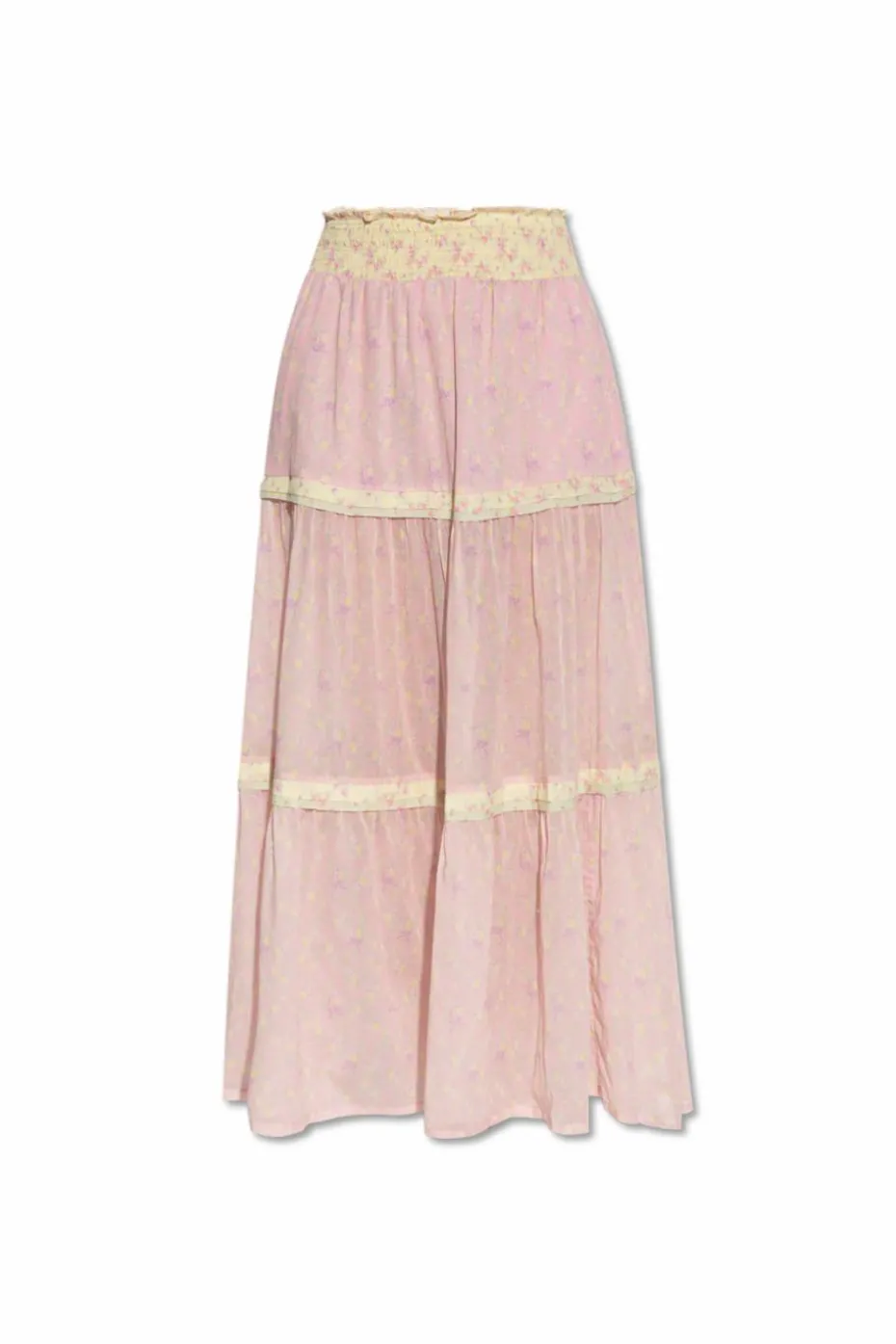 LoveShackFancy PINK Skirt `Phia`
