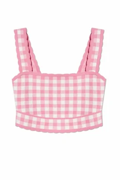 LoveShackFancy PINK Top `Jessyn`