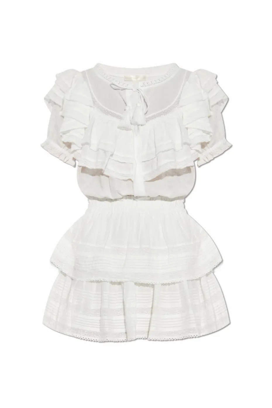 LoveShackFancy WHITE Dress `Liv`