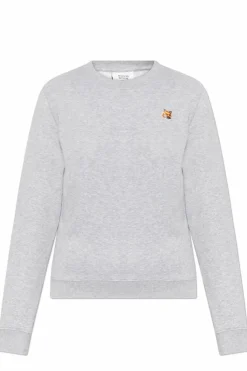 Maison Kitsuné GREY Sweatshirt with Logo
