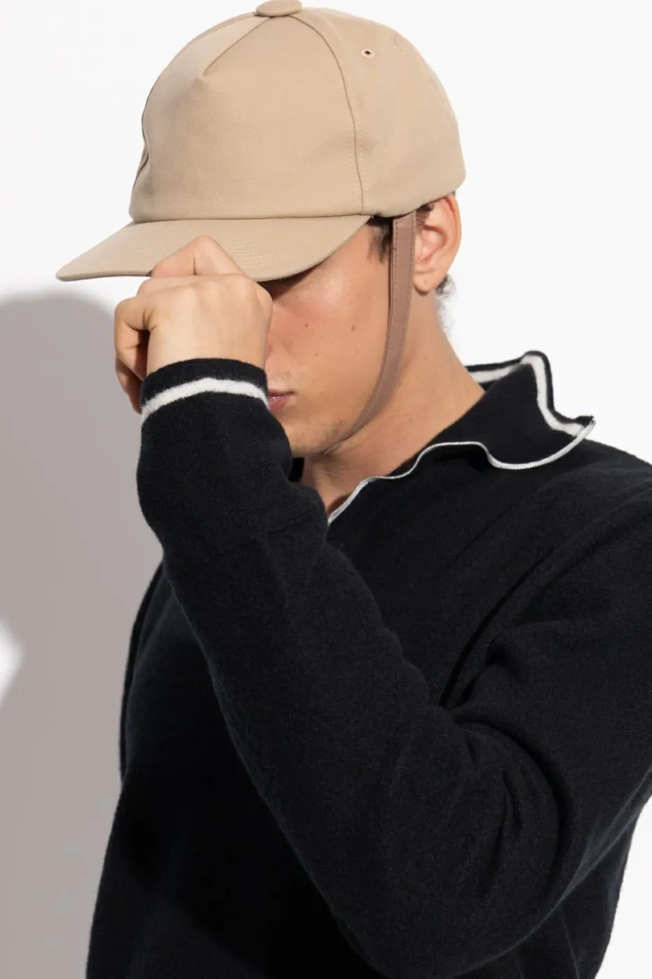 Maison Margiela beige Baseball cap