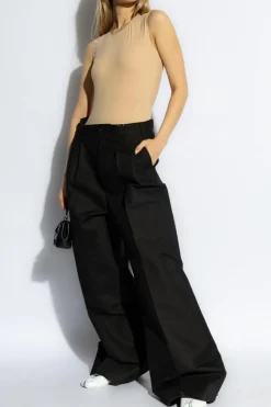 Maison Margiela beige Sleeveless bodysuit