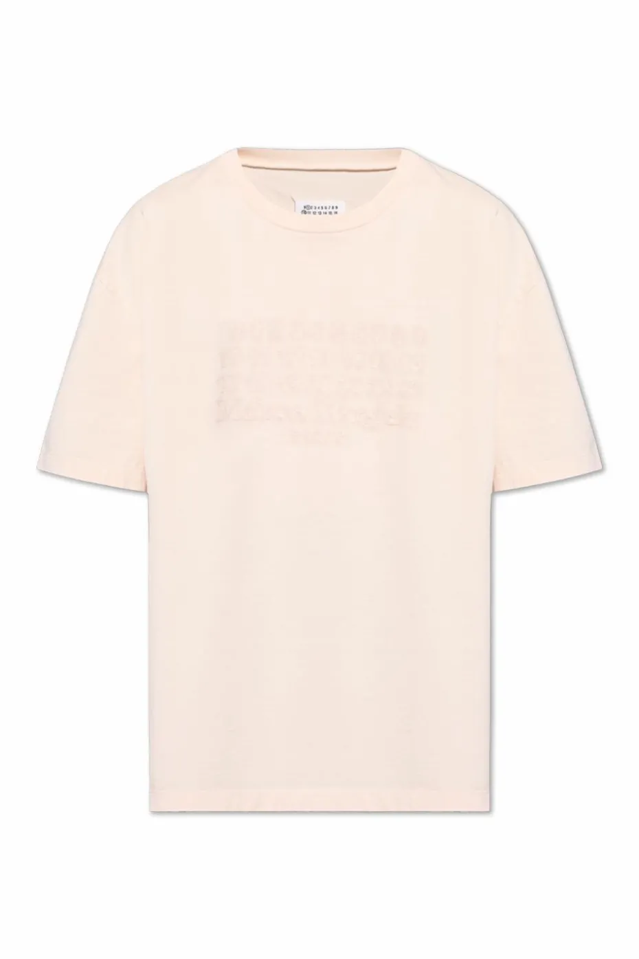 Maison Margiela beige T-shirt with logo