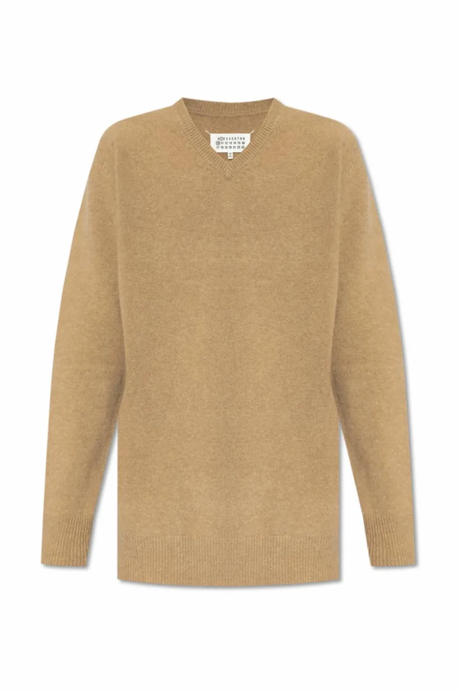 Maison Margiela beige Wool sweater